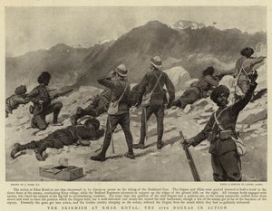 Skirmish vid Khar Kotal, den 27:e Dogras i aktion